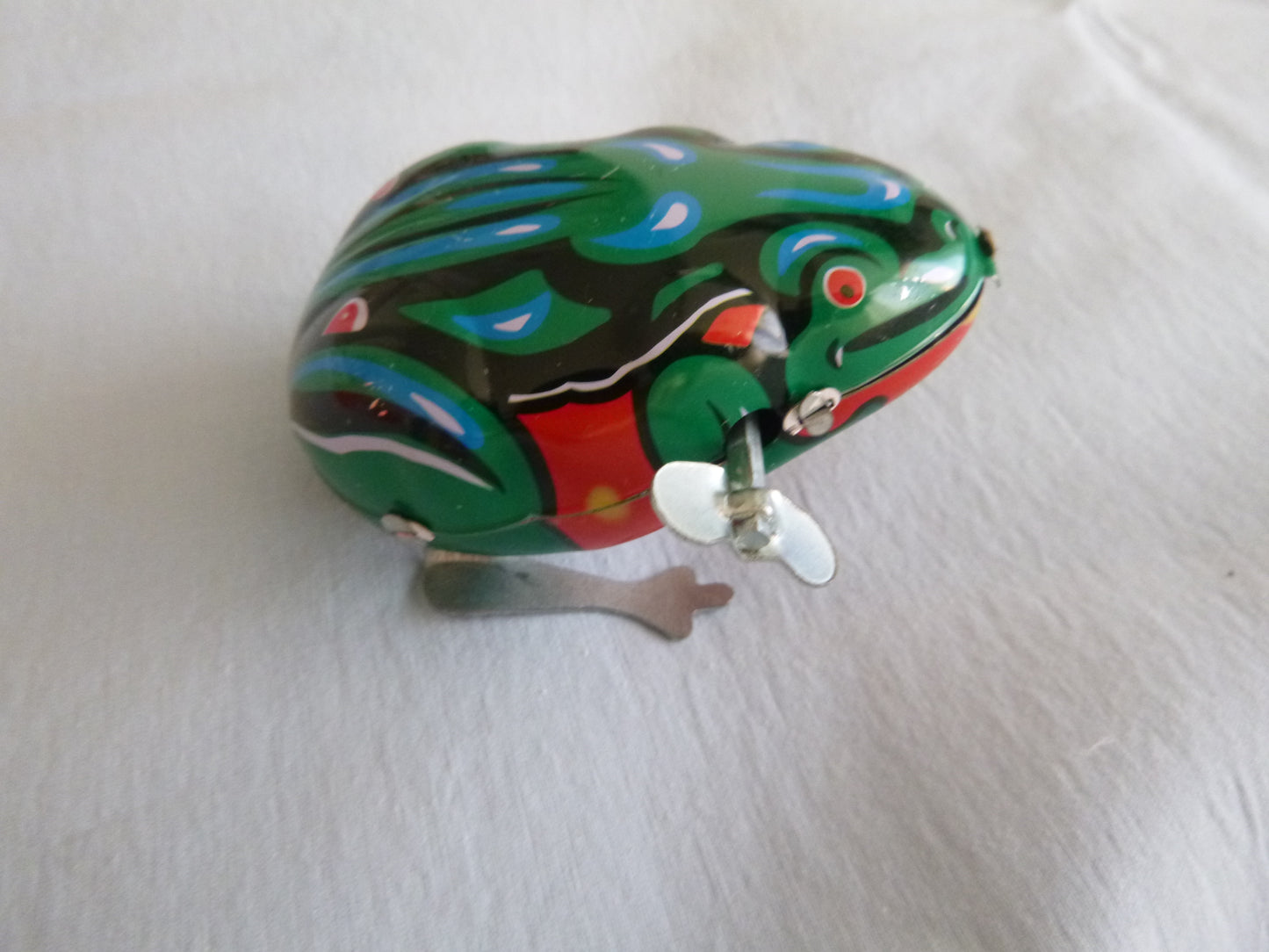 Aufziehfiguren bunte Mäuse, Frosch, Zebra, Feuerwehr und Lokomotive