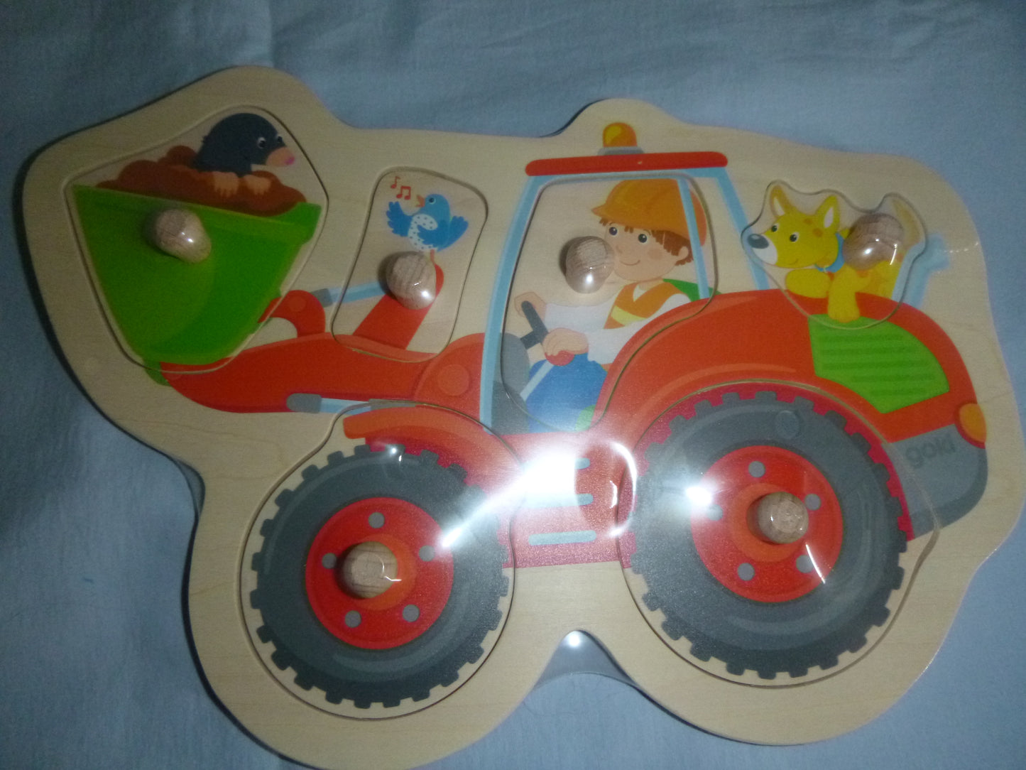 Kontur-Puzzle Fahrzeuge aus Holz