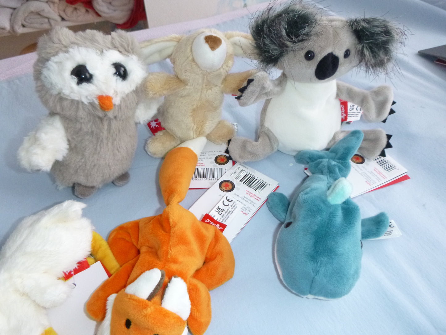 Neue Mini-Sweetys von Sigikid, Fuchs, Eule, Wal, Koala und mehr