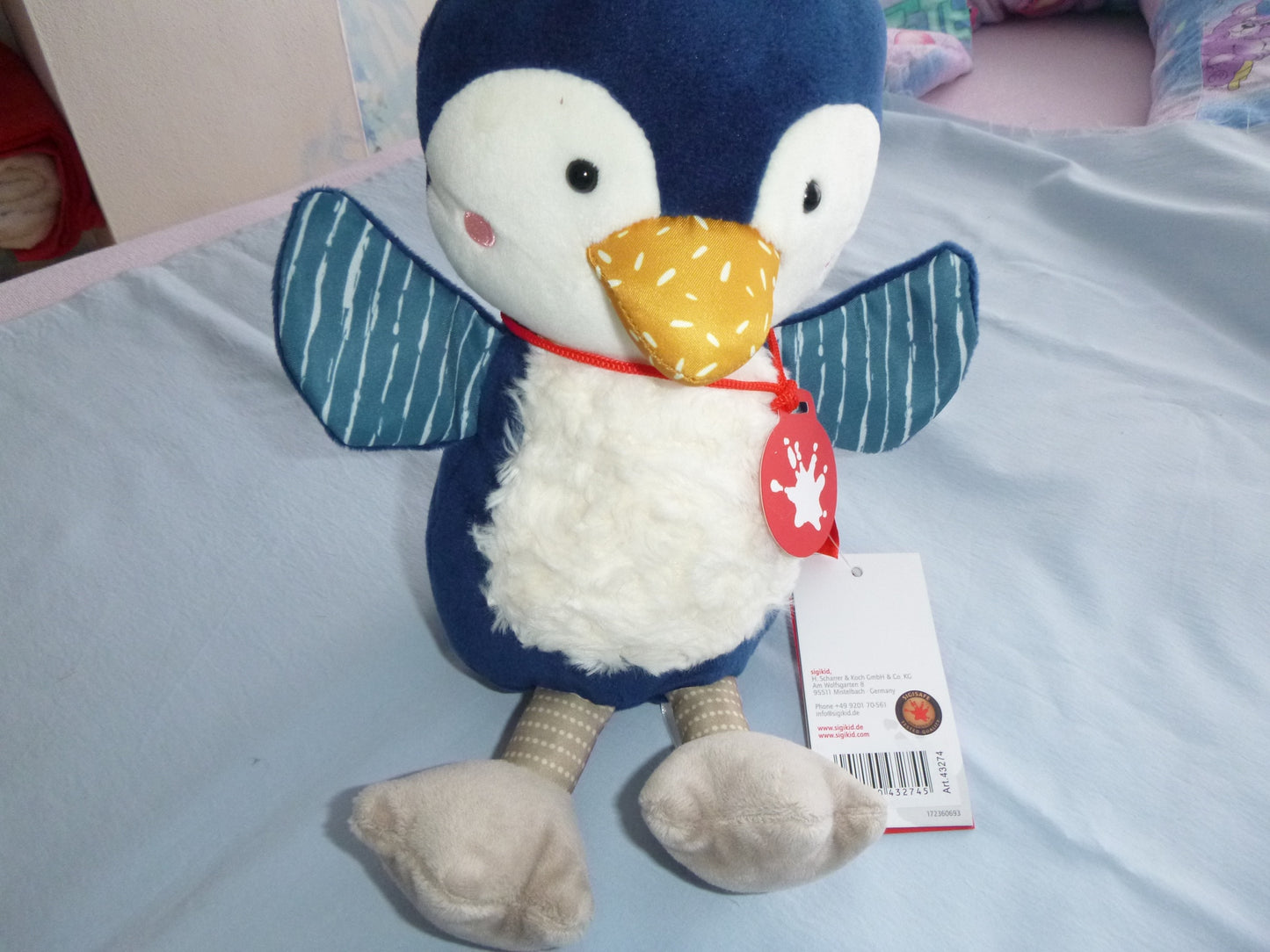 Kuscheltier Pinguin, Patchwork Sweety