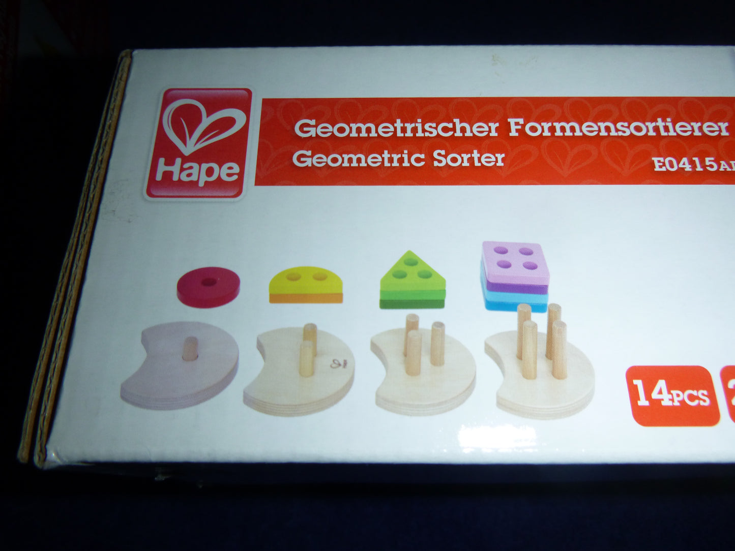 Sortierspiele, Steckpuzzle aus Holz