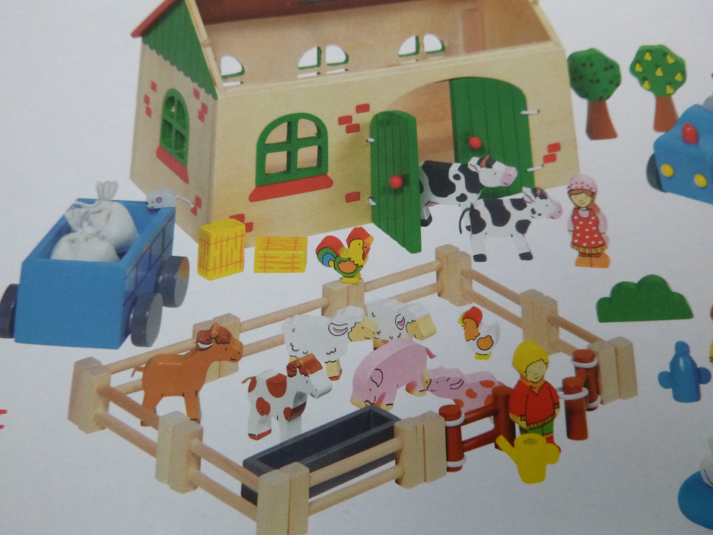 Mein Bauernhof, 72 Teile, Holz