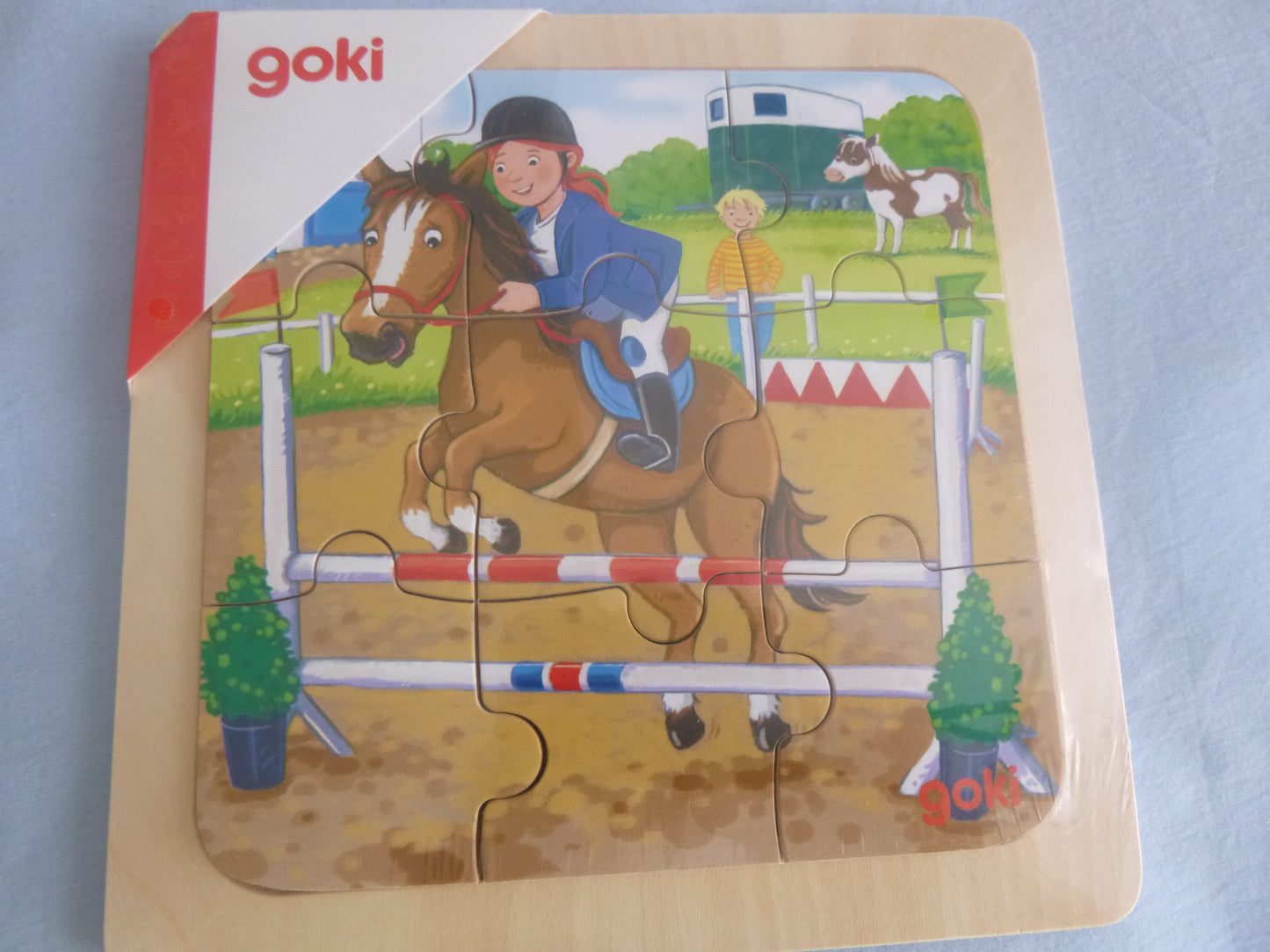 Einlege-Puzzle mit 9 Teilen