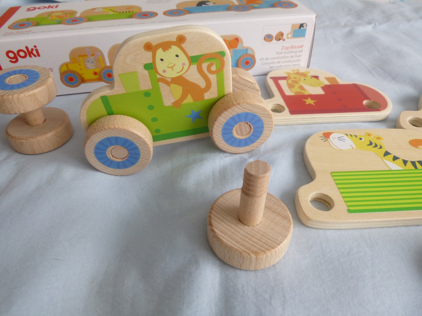 Zug-Bauset " Mein kleiner Zug " aus Holz