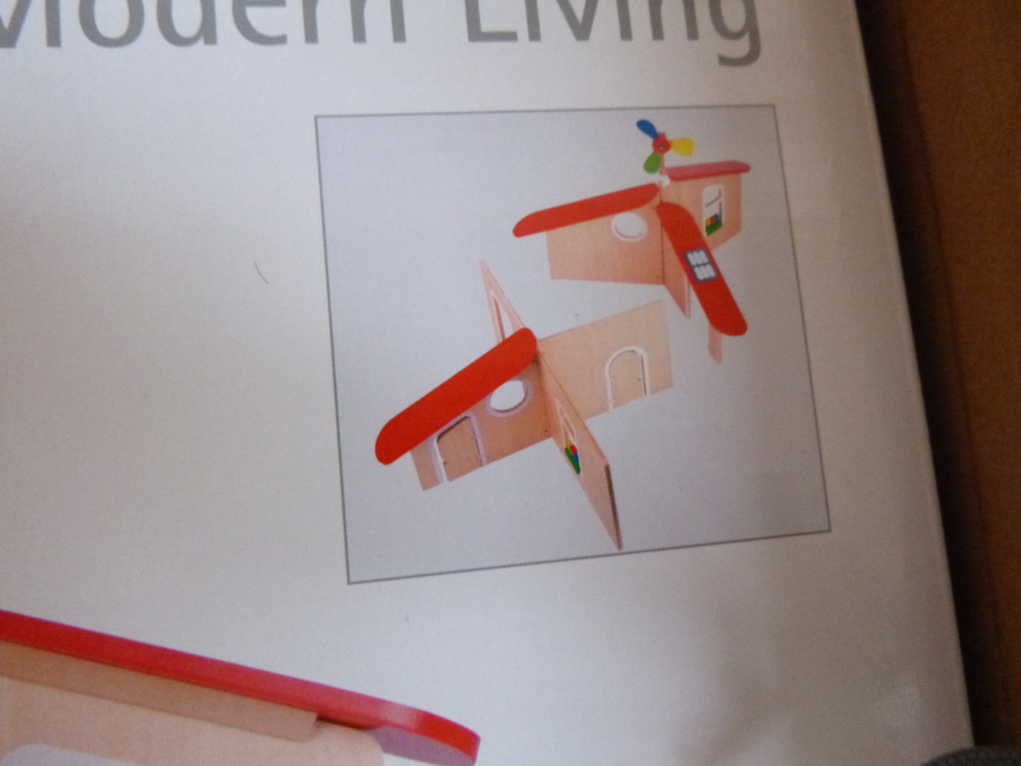 Puppenhaus aus Holz, Modern Living 120 x 33 x 78 cm