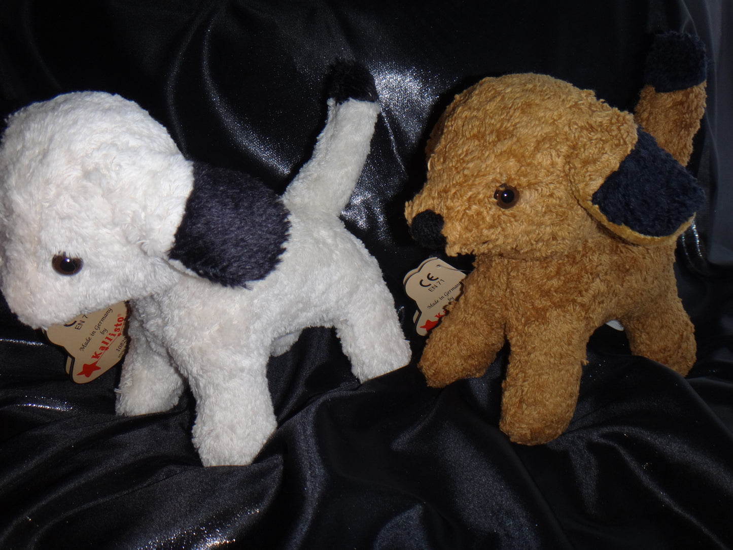 Hunde zum kuscheln in weiß oder braun von Kallisto