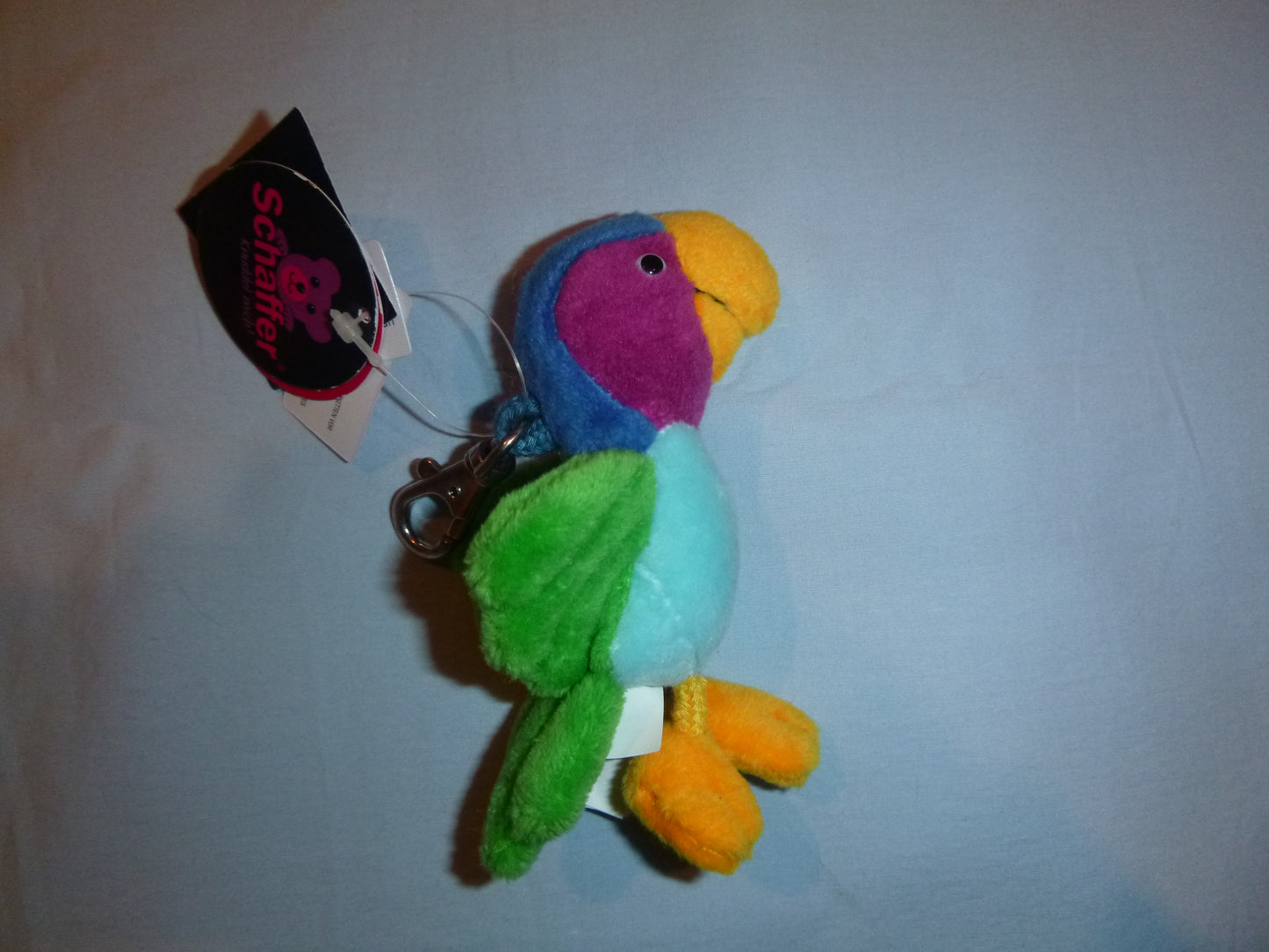 Papagei Calypso in 3 Varianten, als Schlüsselanhänger