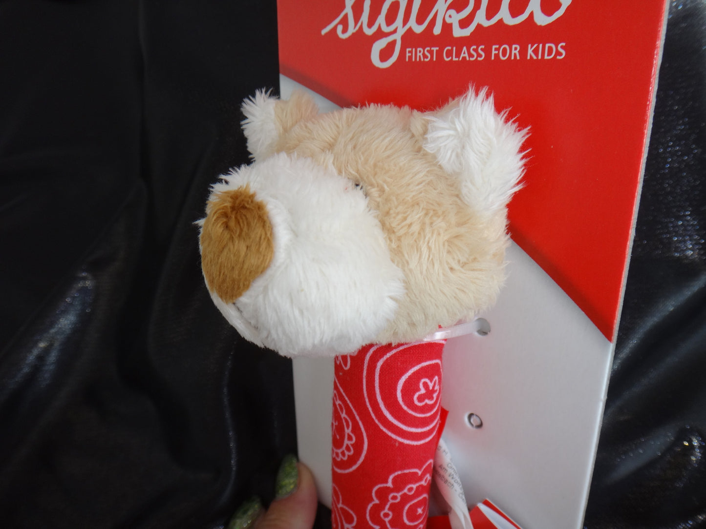 Stabquietscher mit Tieren von Sigikid