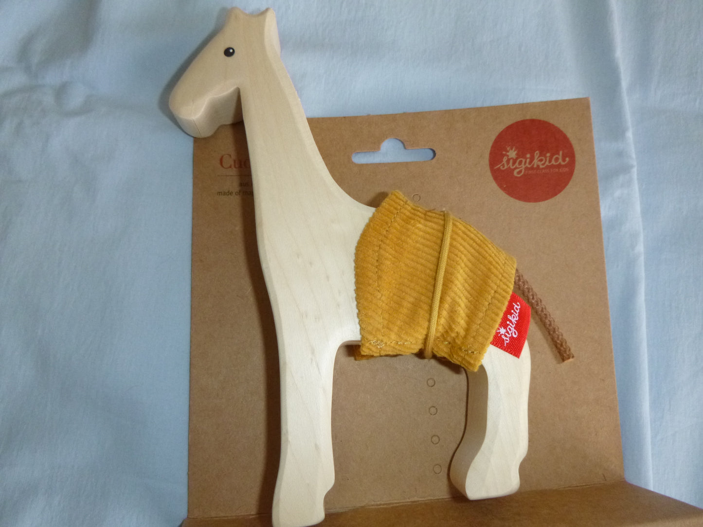 Cudly Wudly- Holztiere mit " Fell" von Sigikid, Fuchs, Schaf, Nashorn Bär und weitere Tiere