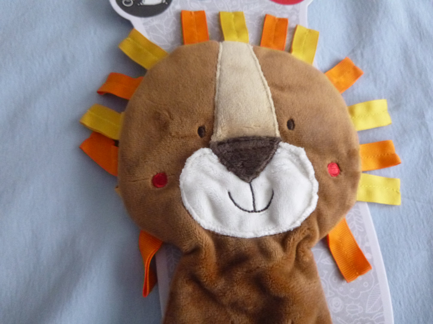 Tierische Aktiv-Schmusetücher Tiger, Elefant Löwe oder Igel