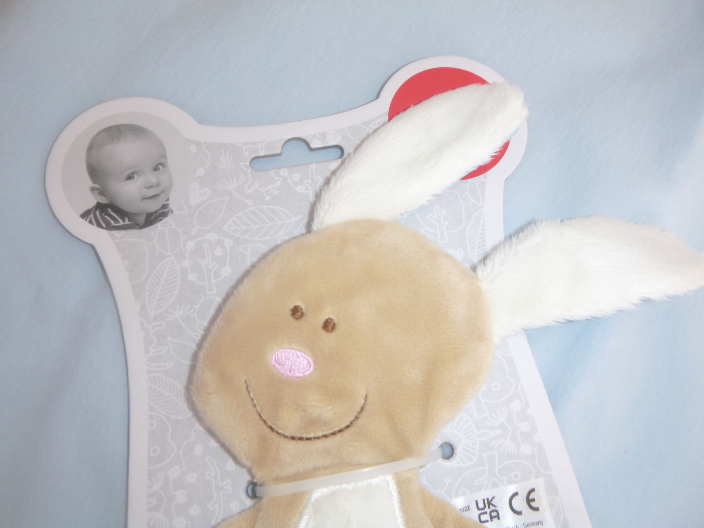 Knister-Schmusetuch Bär, Hase oder Krokodil