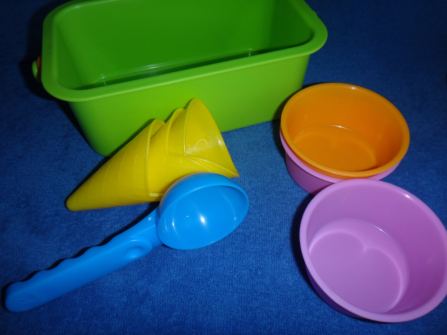 Sand-Spielsets Eisdiele oder Maurermeister