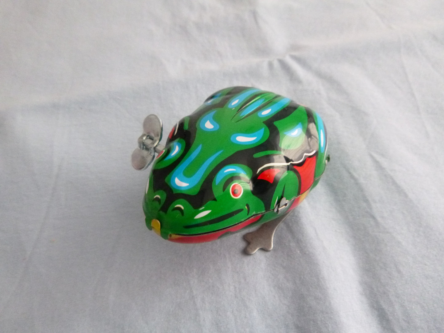 Aufziehfiguren bunte Mäuse, Frosch, graue Maus,  Feuerwehr und Lokomotive