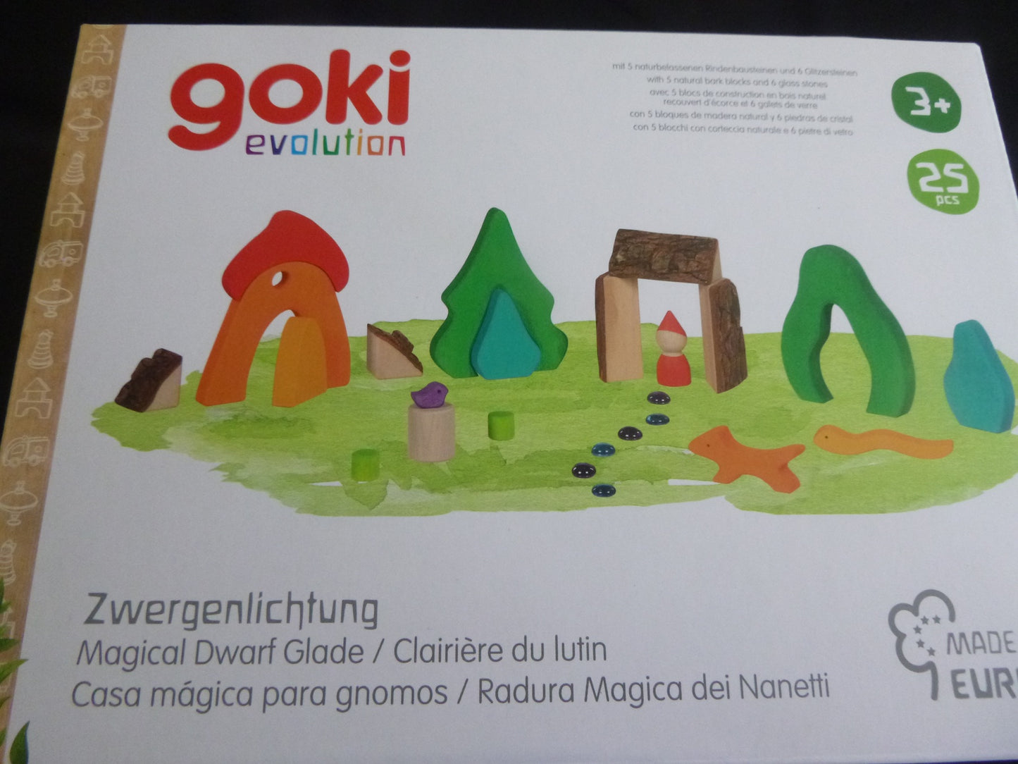 Goki Evolution Zwergenlichtung- Holzbau-Satz
