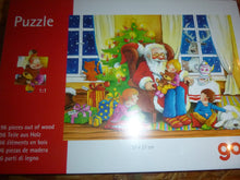 Lade das Bild in den Galerie-Viewer, Holz-Puzzle mit dem Weihnachtsmann, 96 Teile
