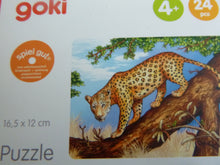 Lade das Bild in den Galerie-Viewer, Mini Holz -Puzzle  Tiere Afrikas , jeweils 24 Teile
