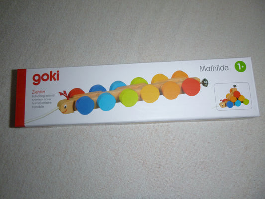 Ziehtier bunte Raupe Mathilda