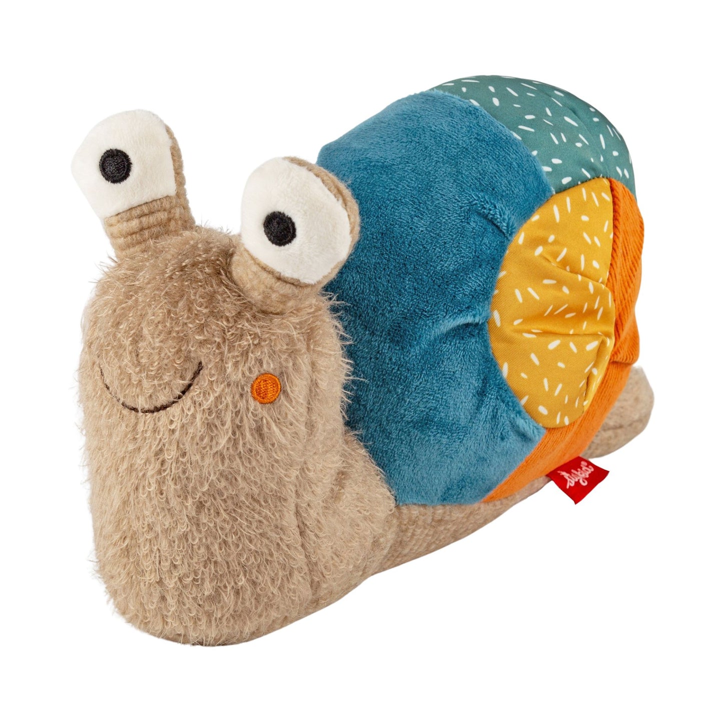 Kuscheltier Schnecke - Patchwork Sweety