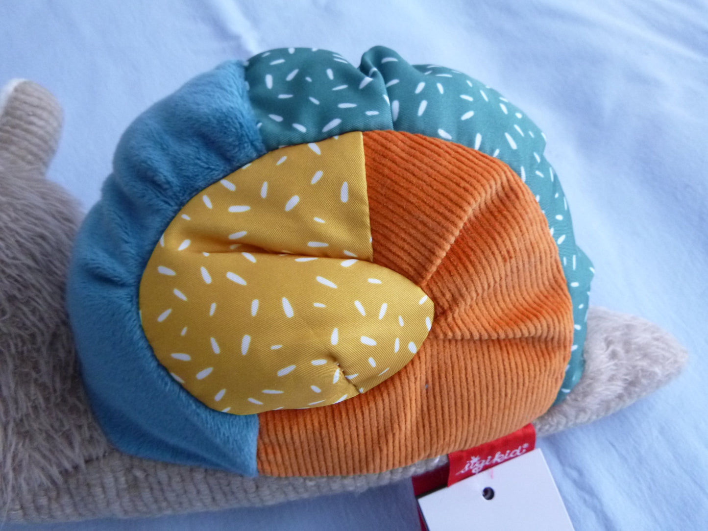 Kuscheltier Schnecke - Patchwork Sweety