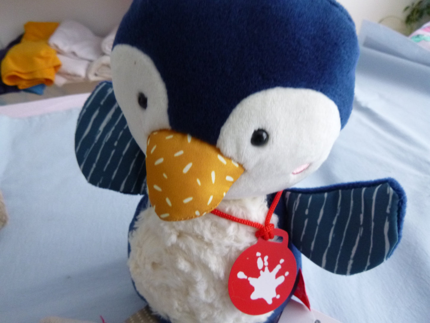 Kuscheltier Pinguin, Patchwork Sweety