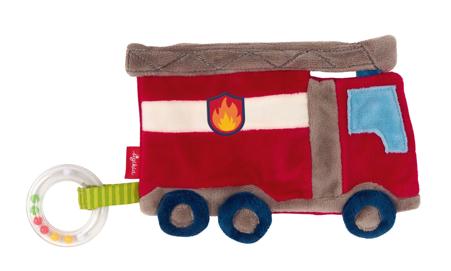 Aktiv-Schnuffeltücher, Feuerwehr, Traktor, Igel von Sigikid