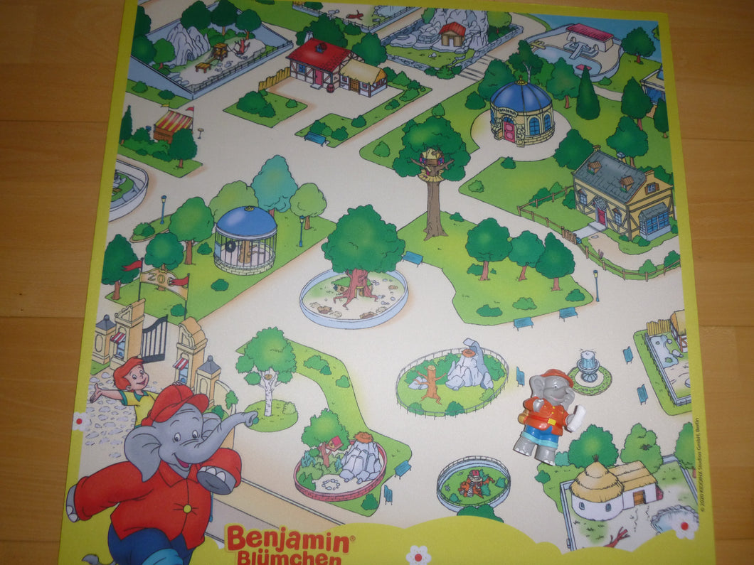 Spielmatten von playmatt-Quadratische Spielwelten, baustelle, Ponyhof, Benjamin Blümchen u.a.